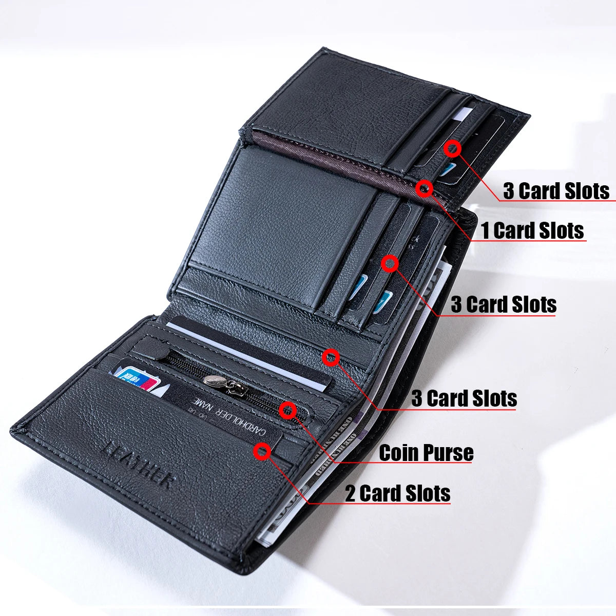 TheEverydayMan Genuine Leather RFID Wallet